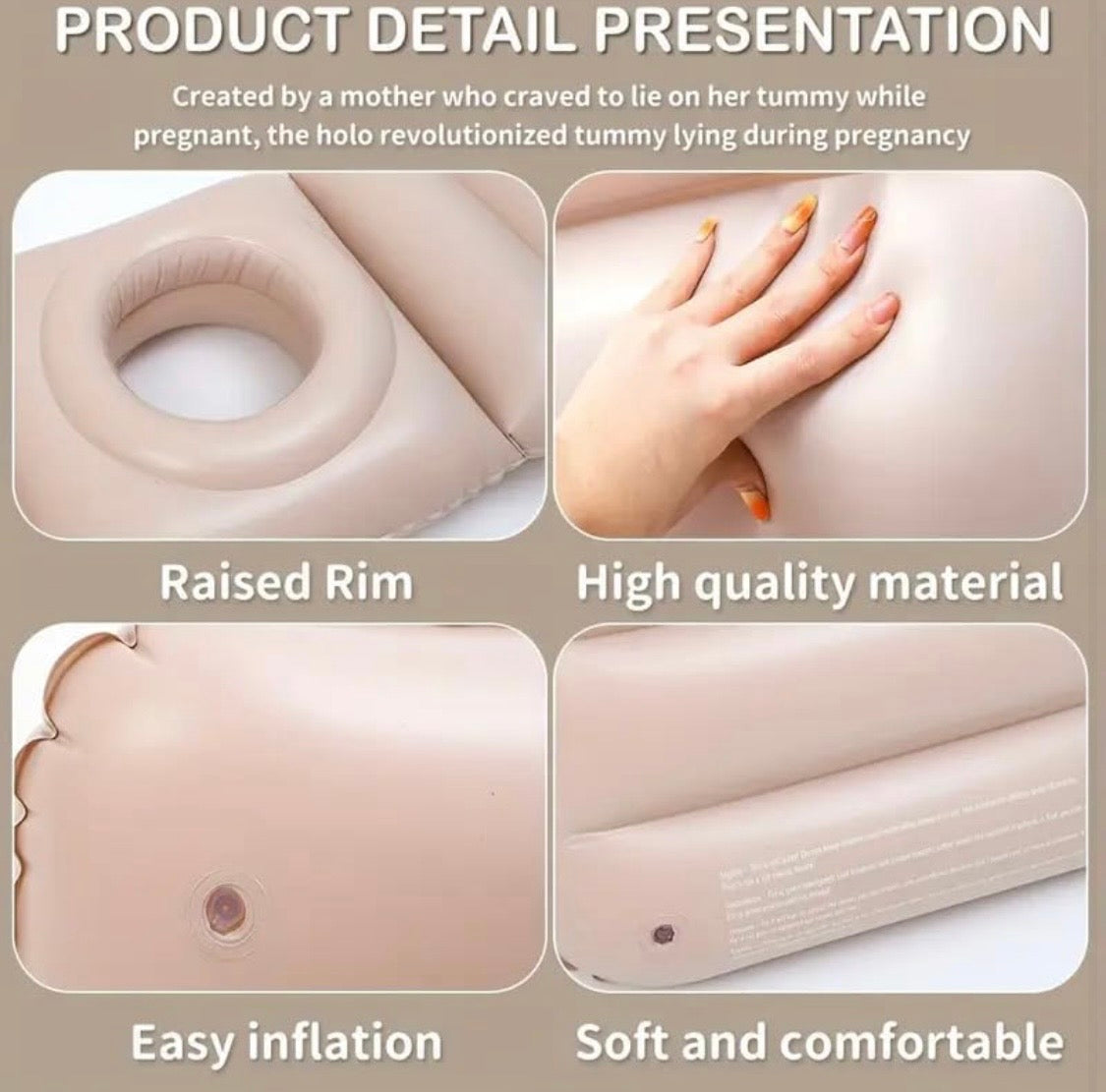 PREGNANCY  BELLY  PILLOW  BED